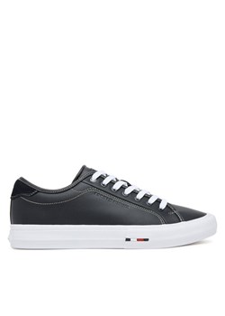 Tommy Hilfiger Tenisówki Th Hi Vulc Street Stitch FM0FM05645 Czarny ze sklepu MODIVO w kategorii Trampki męskie - zdjęcie 184588469