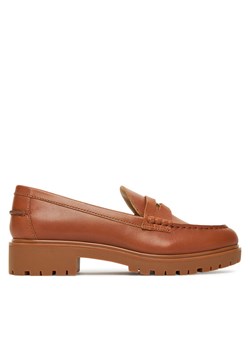 LAUREN RALPH LAUREN Loafersy Marli 802967752002 Brązowy ze sklepu MODIVO w kategorii Lordsy damskie - zdjęcie 184588516
