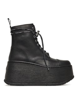 NEW ROCK Botki M-WALL083CCT-C2 Czarny ze sklepu MODIVO w kategorii Botki - zdjęcie 184588548