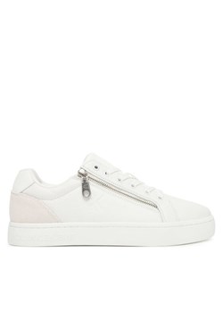 Calvin Klein Jeans Sneakersy Classic Cupsole Zip Low In YM0YM01318 Biały ze sklepu MODIVO w kategorii Buty sportowe męskie - zdjęcie 184588618