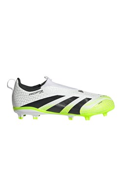 Buty piłkarskie adidas Predator League Ll FG/MG Jr JI1126 białe ze sklepu ButyModne.pl w kategorii Buty sportowe dziecięce - zdjęcie 184589718