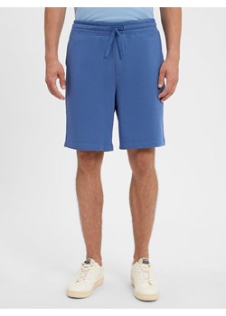 HUGO Męskie szorty dresowe - Dayono Mężczyźni Bawełna niebieski jednolity - id: 764940-0001-09900 - marki Hugo Boss - 184589859 HUGO Męskie szorty dresowe - Dayono Mężczyźni Bawełna niebieski jednolity ze sklepu vangraaf w kategorii Spodenki męskie - zdjęcie 184589859