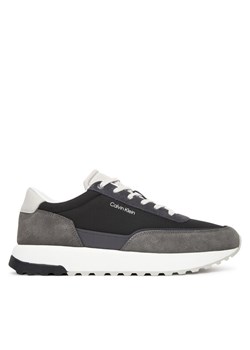 Sneakersy Calvin Klein Low Top Lace Up Repreve Mix HM0HM01714 Szary ze sklepu eobuwie.pl w kategorii Buty sportowe męskie - zdjęcie 184590568