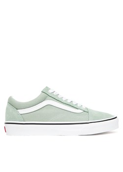 Tenisówki Vans Old Skool VN000D6WEMW1 Zielony ze sklepu eobuwie.pl w kategorii Trampki damskie - zdjęcie 184590587