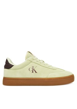 Sneakersy Calvin Klein Jeans Classic Cupsole Mg Su YM0YM01300 Biały ze sklepu eobuwie.pl w kategorii Buty sportowe męskie - zdjęcie 184590719