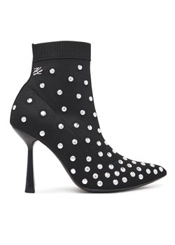 KARL LAGERFELD Botki Pandara KL31367 Czarny ze sklepu MODIVO w kategorii Botki - zdjęcie 184591636