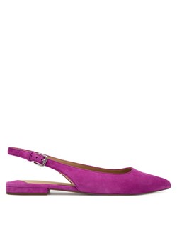 LAUREN RALPH LAUREN Sandały Severn Calfskin 802967746007 Fioletowy ze sklepu MODIVO w kategorii Sandały damskie - zdjęcie 184591675
