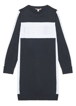 Guess Sukienka dzianinowa J5YK01 Z3GW0 Czarny Regular Fit ze sklepu MODIVO w kategorii Sukienki dziewczęce - zdjęcie 184591678