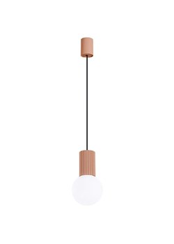 Nowoczesna beżowa lampa - K599-Buble ze sklepu Edinos.pl w kategorii Lampy wiszące - zdjęcie 184593076