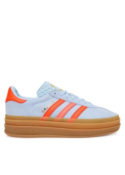 adidas Sneakersy Gazelle Bold JR5950 Błękitny ze sklepu MODIVO w kategorii Buty sportowe dziecięce - zdjęcie 184593747
