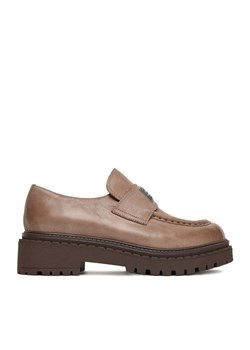 G-Star Raw Loafersy EO-DOLUNAY-25FW05 Beżowy ze sklepu MODIVO w kategorii Lordsy damskie - zdjęcie 184593809
