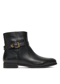 LAUREN RALPH LAUREN Botki Brooke 802967768001 Czarny ze sklepu MODIVO w kategorii Botki - zdjęcie 184593897