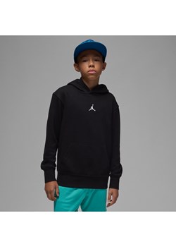Bluza z kapturem dla dużych dzieci Jordan Dri-FIT Sport Crossover - Czerń ze sklepu Nike poland w kategorii Bluzy chłopięce - zdjęcie 184595229