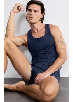 Sloggi tank top męski SLG 10222292-1771, Kolor granatowy, Rozmiar L, Sloggi ze sklepu Intymna w kategorii Podkoszulki męskie - zdjęcie 184595756