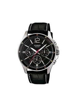 Casio Zegarek MTP-1374PL-1AVEF Czarny ze sklepu MODIVO w kategorii Zegarki - zdjęcie 184596417