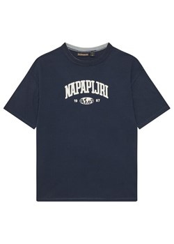 Napapijri T-Shirt S-Inot NP0A891F D Granatowy Regular Fit ze sklepu MODIVO w kategorii T-shirty chłopięce - zdjęcie 184596418