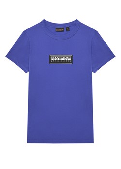 Napapijri T-Shirt S-Chamois NP0A4HYL D Niebieski Regular Fit ze sklepu MODIVO w kategorii T-shirty chłopięce - zdjęcie 184596427