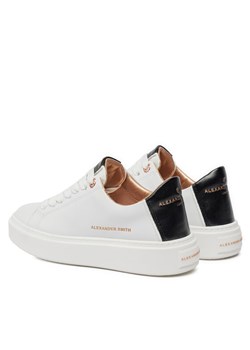 Alexander Smith Sneakersy London ALAZLDW-8010 Biały ze sklepu MODIVO w kategorii Buty sportowe damskie - zdjęcie 184597107