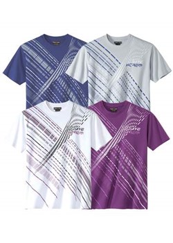 Zestaw 4 koszulek Sportmen ze sklepu Atlas For Men w kategorii T-shirty męskie - zdjęcie 184597327