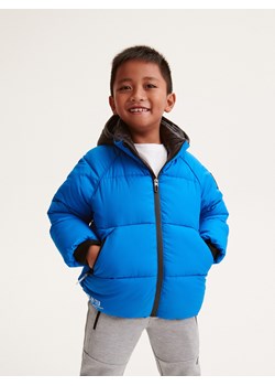 Reserved - Kurtka z kapturem - niebieski ze sklepu Reserved w kategorii Kurtki chłopięce - zdjęcie 184598079