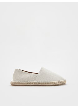 Reserved - Bawełniane espadryle - beżowy ze sklepu Reserved w kategorii Espadryle męskie - zdjęcie 184598826