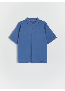 Reserved - T-shirt polo - granatowy ze sklepu Reserved w kategorii T-shirty chłopięce - zdjęcie 184599369