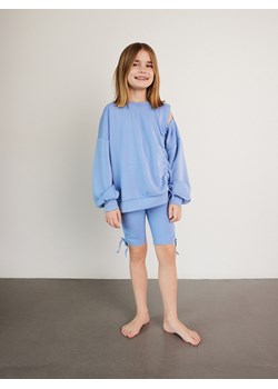Reserved - Bluza ze ściągaczem - niebieski ze sklepu Reserved w kategorii Bluzy dziewczęce - zdjęcie 184599416