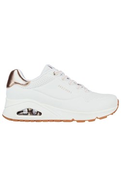 Buty Skechers Uno Shimmer Away 155196WHT - białe ze sklepu streetstyle24.pl w kategorii Buty sportowe damskie - zdjęcie 184600486