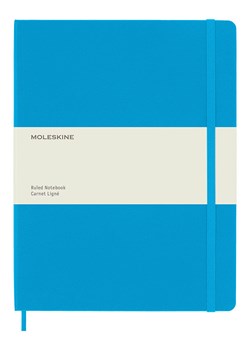 Moleskine Notatnik w kolorze niebieskim - 13 x 21 cm ze sklepu Limango Polska w kategorii Akcesoria biurowe - zdjęcie 184601599