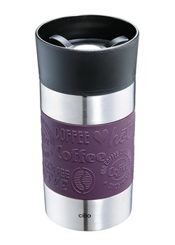 Cilio Kubek termiczny &quot;Viaggio&quot; w kolorze fioletowym - 300 ml ze sklepu Limango Polska w kategorii Kubki termiczne - zdjęcie 184601936