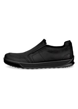 Ecco Skórzane slippersy w kolorze czarnym ze sklepu Limango Polska w kategorii Buty sportowe męskie - zdjęcie 184601997
