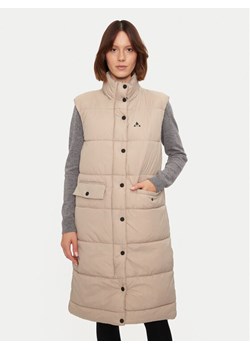 Whistler Bezrękawnik Amaretto W Long Puffer W234602 Beżowy Regular Fit ze sklepu MODIVO w kategorii Kamizelki damskie - zdjęcie 184602798