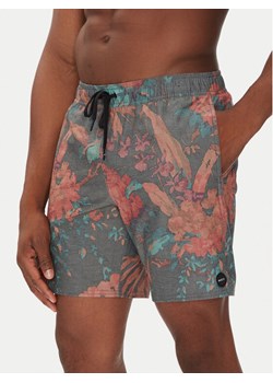 RVCA Szorty kąpielowe AVYBS00293 Zielony Regular Fit ze sklepu MODIVO w kategorii Kąpielówki - zdjęcie 184602806