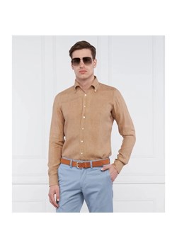 Emanuel Berg Lniana koszula bellagio | Slim Fit ze sklepu Gomez Fashion Store w kategorii Koszule męskie - zdjęcie 184603765