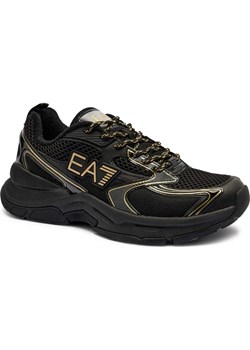 EA7 Sneakersy | z dodatkiem skóry ze sklepu Gomez Fashion Store w kategorii Buty sportowe damskie - zdjęcie 184604316