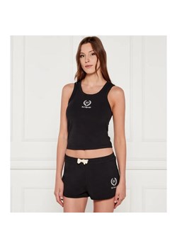 Karl Lagerfeld Top hotel karl crest | Slim Fit ze sklepu Gomez Fashion Store w kategorii Bluzki damskie - zdjęcie 184604328