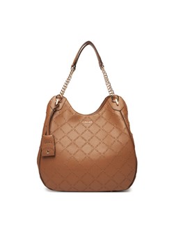Torebka Liu Jo Ecs L Satchel AF5054 E0538 81140 Brązowy ze sklepu eobuwie.pl w kategorii Torby Shopper bag - zdjęcie 184604459