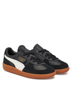 Sneakersy Puma Palermo Lth Jr 397275 03 Czarny ze sklepu eobuwie.pl w kategorii Buty sportowe damskie - zdjęcie 184604465