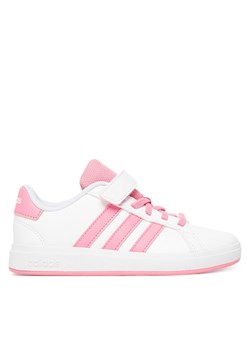 Sneakersy adidas Grand Court 2.0 JQ8002 Biały ze sklepu eobuwie.pl w kategorii Buty sportowe dziecięce - zdjęcie 184604468