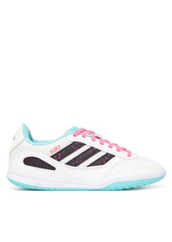Buty do piłki nożnej adidas Super Sala Competition 3 JR5400 Biały ze sklepu eobuwie.pl w kategorii Buty sportowe dziecięce - zdjęcie 184604469