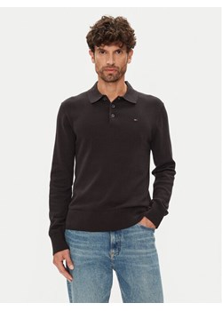 Tommy Jeans Sweter Essential DM0DM20304 Czarny Slim Fit ze sklepu MODIVO w kategorii Swetry męskie - zdjęcie 184605087
