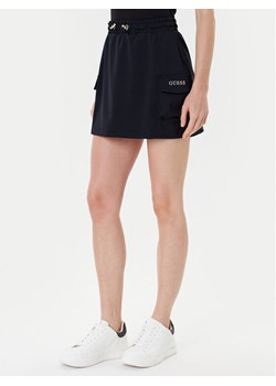 Guess Spódnica mini V5YD04 KCX42 Czarny Regular Fit ze sklepu MODIVO w kategorii Spódnice - zdjęcie 184605129