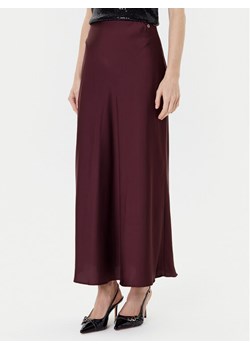 Guess Spódnica midi W5YD55 WF1T2 Bordowy Regular Fit ze sklepu MODIVO w kategorii Spódnice - zdjęcie 184605168