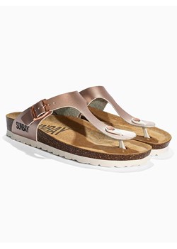 Sunbay Japonki &quot;Camelia&quot; w kolorze różowozłotym ze sklepu Limango Polska w kategorii Klapki damskie - zdjęcie 184606639