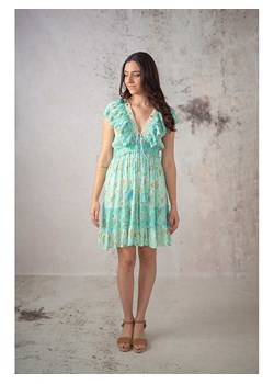 Lula Natura Sukienka w kolorze turkusowym ze sklepu Limango Polska w kategorii Sukienki - zdjęcie 184606758