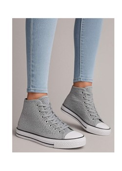 Ażurowe damskie trampki damskie na lato /D9-3 16335 G9-84/ ze sklepu Pantofelek24.pl w kategorii Trampki damskie - zdjęcie 184607495