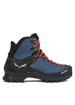 Salewa Trekkingi Ms Mtn Trainer Mid Gtx GORE-TEX 63458-8669 Granatowy ze sklepu MODIVO w kategorii Buty trekkingowe męskie - zdjęcie 184608155