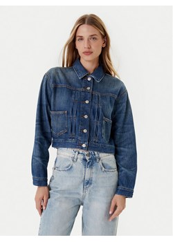 Tommy Jeans Kurtka jeansowa DW0DW21061 Granatowy Regular Fit ze sklepu MODIVO w kategorii Kurtki damskie - zdjęcie 184608185