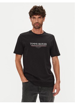 Tommy Hilfiger T-Shirt Brand Love MW0MW40324 Czarny Regular Fit ze sklepu MODIVO w kategorii T-shirty męskie - zdjęcie 184608228