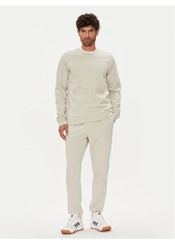 adidas Dres Big Logo Fleece Colorblock JX5572 Beżowy Regular Fit ze sklepu MODIVO w kategorii Dresy męskie - zdjęcie 184608249